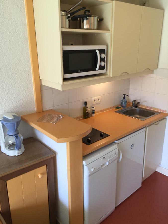 Studio Cabine 4 Places Le Pedrou Font-Romeu-Odeillo-Via Eksteriør bilde